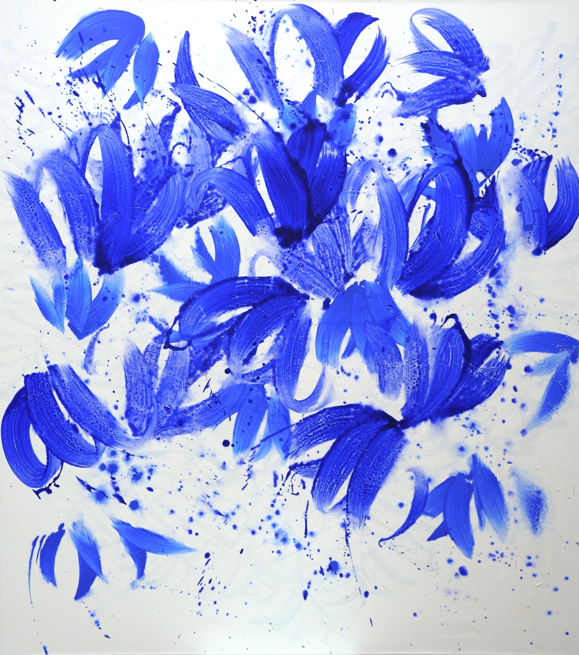 Sehnsucht Nr. 6 2022 Acryl auf Leinwand 140 cm x 125 cm