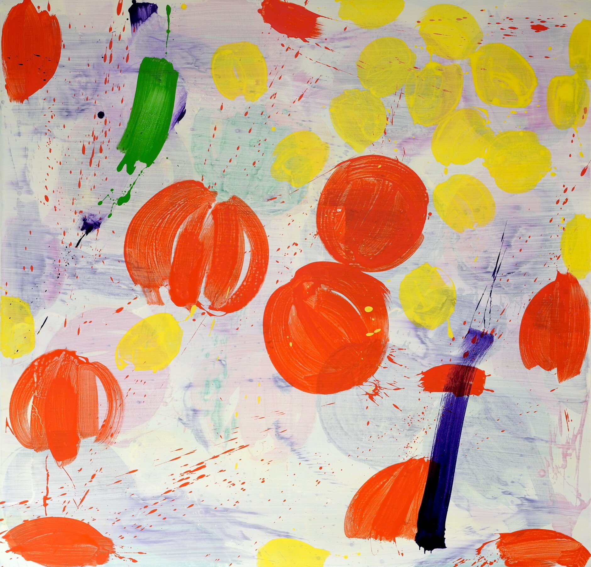 untitled from the series 22universe22 2010 acrylic on canvas 150 cm x 145 cm