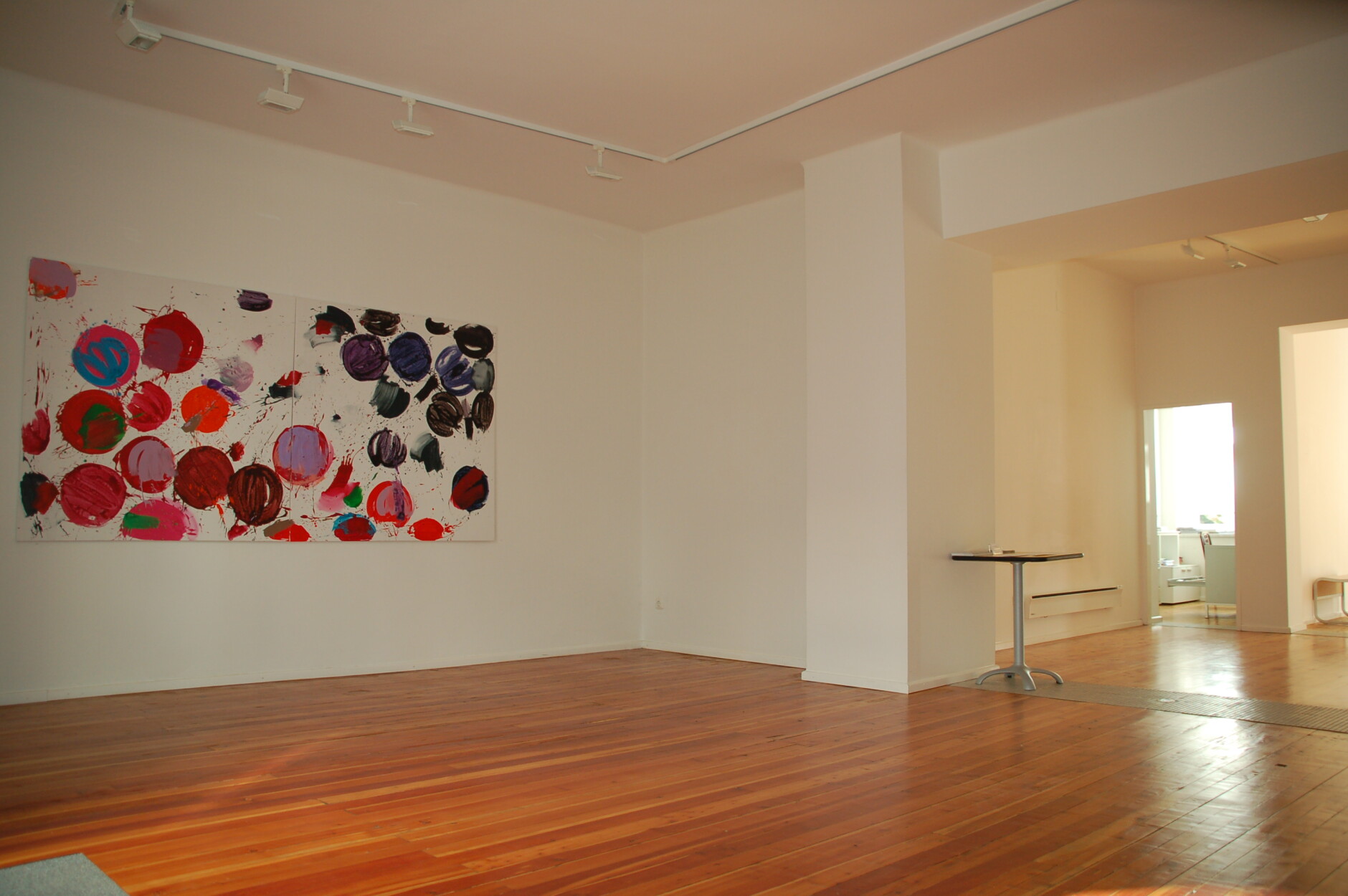 untitled from the series 22universe22 2010 acrylic on canvas 150 cm x 290 cm University of Applied Siences
